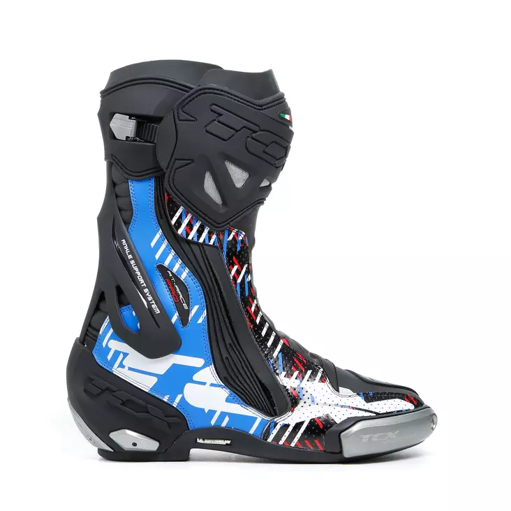 TCX Ajosaapas RT-Race Pro Air Musta/Sini - Ajokengät - 65-2237-38 - 1