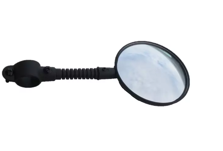 Tec-X Peili, Oikea/Vasen, Laajakulma, Klemmarilla, Joustovarsi, Musta - Mopon peilit - 307-3018 - 1