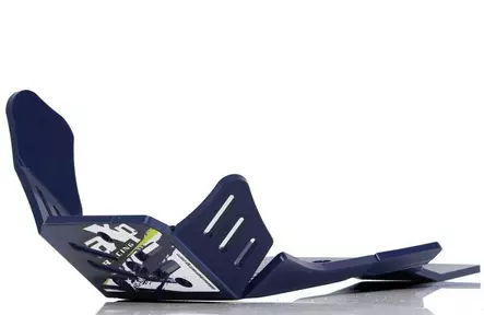 AXP Xtrem HDPE pohjapanssari Blue Husqvarna FE450/FE501 17-23 - Crossipyörän pohjapanssarit - 397-AX1549 - 2