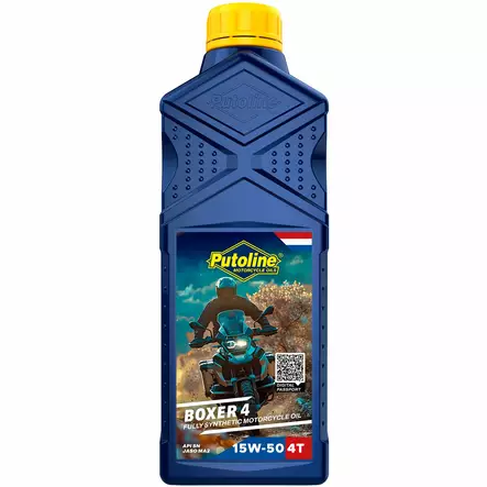Putoline Boxer 4 15W-50 Moottoriöljy 1L - 4-T Moottoriöljyt - 554-74229 - 1