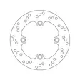 Brembo Jarrulevy Serie Oro - Moottoripyörän jarrulevyt - 232-68B40749 - 1