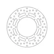 Brembo Jarrulevy Serie Oro - Moottoripyörän jarrulevyt - 232-68B40769 - 1