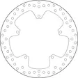 Brembo Serie Oro jarrulevy - Moottoripyörän jarrulevyt - 232-68B407M9 - 1