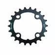 Ketjuratas, MTB 22h, BCD 104, teräs, musta - Polkupyörän kierteelliset ketjurattaat - 51449 - 1