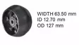 Leikuupöydän pyörä ROTARY: Husqvarna 42", 46", 48" ja 54" - Husqvarnan terät ja osat - 447-07-16529 - 1