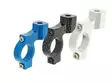 Peilin yleiskiinnike, Ø22mm, M8, Carbon style - Mopon peilit - 306-4921-9 - 1