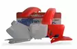 Polisport plastic kit OEM Honda CR125 95-97/CR250 95-96 - Crossipyörän muovisarjat - 178-90079 - 1