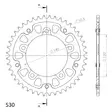 Supersprox Stealth Takaratas Kulta - Moottoripyörän takarattaat - 272-1800-RST-43-9 - 2