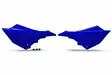 UFO Sivupaneelit YZ125–250 22–.. Sininen 089 - Crossipyörän sivunumerokilvet - 650-4877-089 - 1