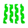 Vaijerinkuoren suoja ALLIGATOR spiraali, 4-5mm, 4kpl/pkt, vihreä - Polkupyörän vaihdevaijerit - 63109 - 2