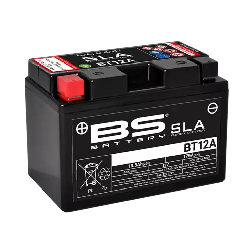 BS Battery BT12A (FA) SLA - Sealed & Activated - BS akut - 140-300679 - 1