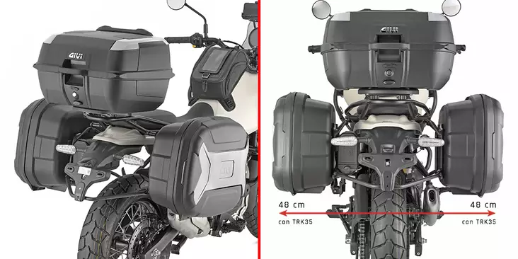 Givi Pa. Hol. Royal Enfield Hymalayan 45 - Moottoripyörän laukkujen kiinnikesarjat - 322-PL9059 - 1