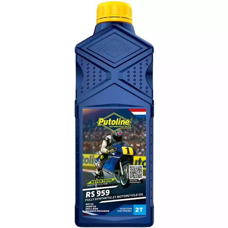 Putoline RS 959 Moottoriöljy 1L - 2T Moottoriöljyt - 554-70319 - 1