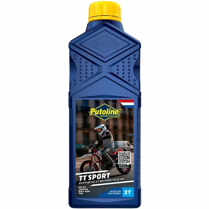 Putoline TT Sport Moottoriöljy 1L - 2T Moottoriöljyt - 554-70489 - 1