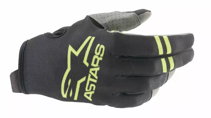 MP ajohanskat Alpinestars Radar, musta/vihreä - MP Ajohanskat - D406399 - 1