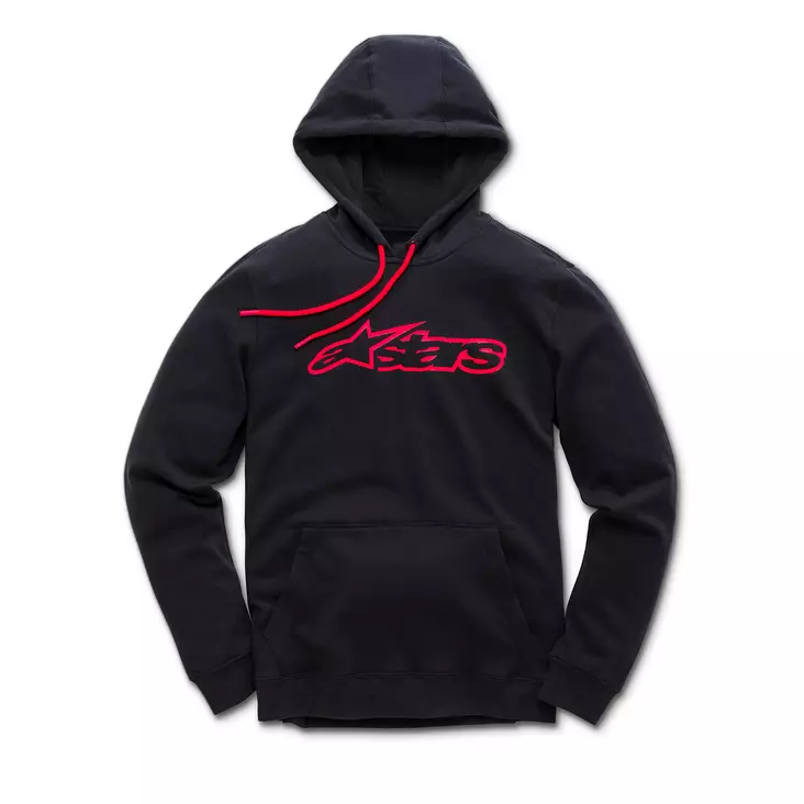 Alpinestars Blaze Fleece, musta/punainen - Paidat ja hupparit - D255579 - 1