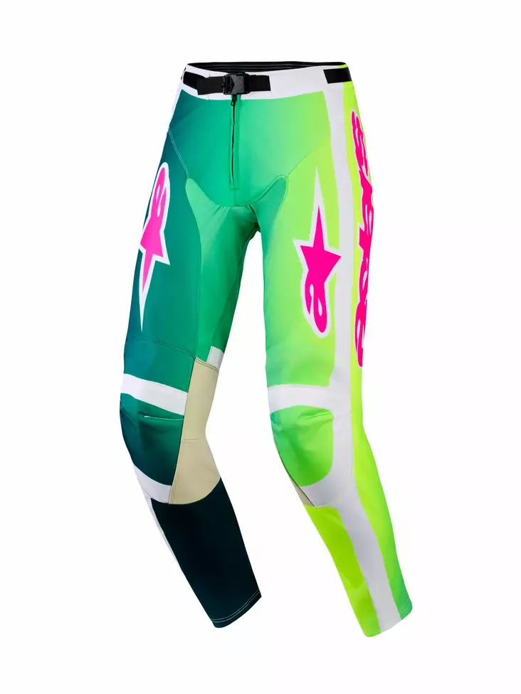 Alpinestars Racer Portl Crossihousut Vihreä/Valkoinen/Musta - Crossihousut - D512729 - 1
