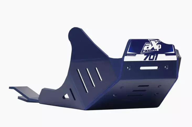 AXP Adventure pohjapanssari HDPE 8mm Blue Husqvarna 701 14-25 / KTM 690 09-25 - Crossipyörän pohjapanssarit - 397-AX1699 - 1