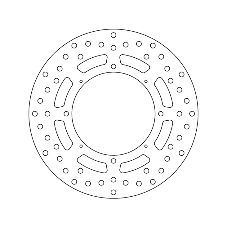 Brembo Jarrulevy Serie Oro - Moottoripyörän jarrulevyt - 232-68B40769 - 1