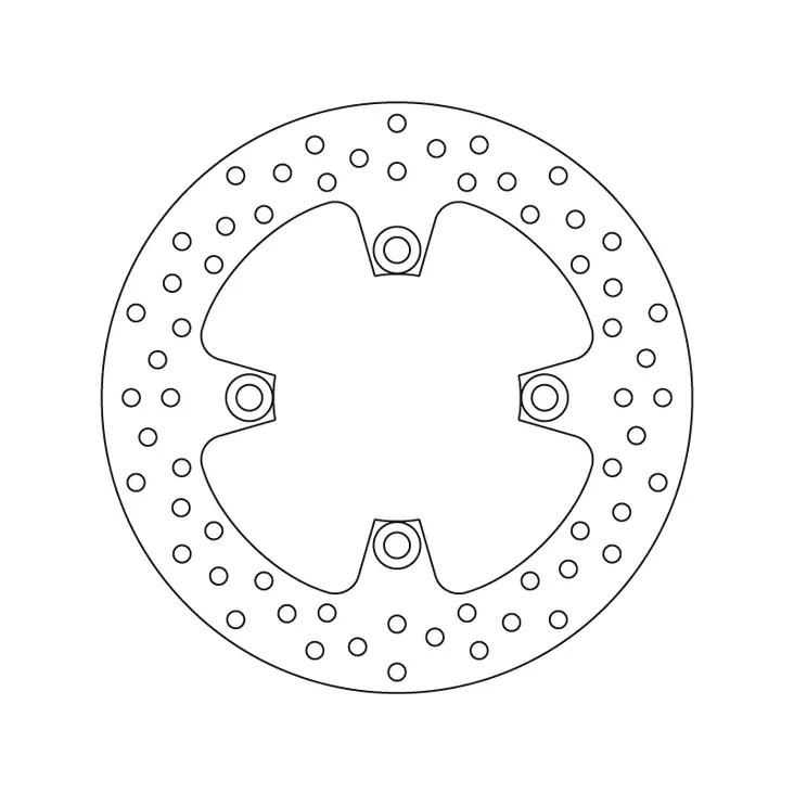 Brembo Jarrulevy Serie Oro - Moottoripyörän jarrulevyt - 232-68B40779 - 1