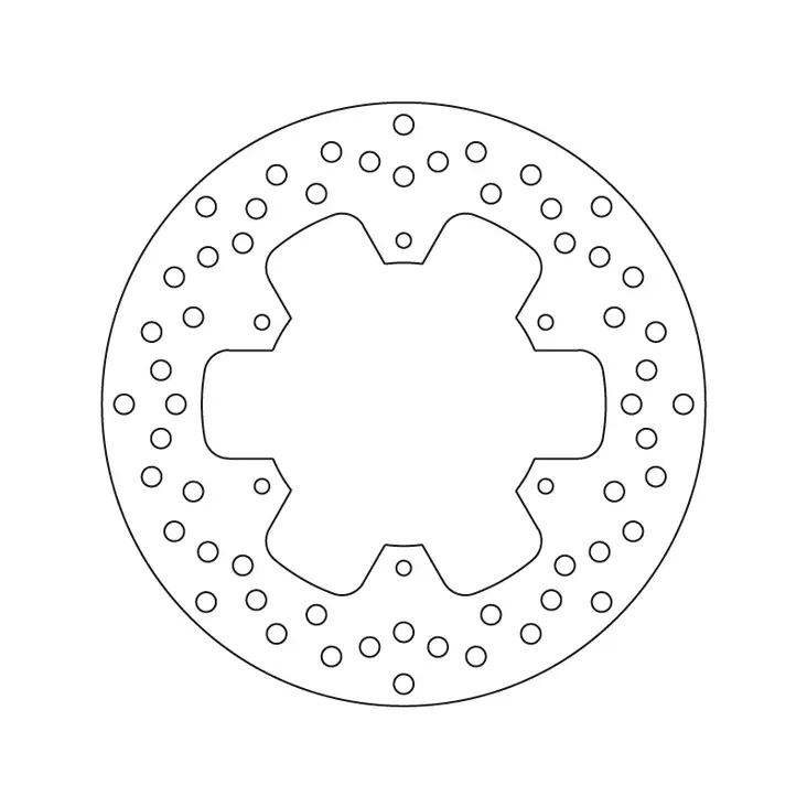 Brembo Jarrulevy Serie Oro - Moottoripyörän jarrulevyt - 232-68B407C9 - 1