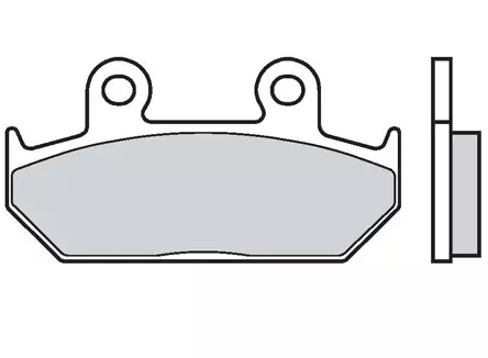 Brembo Jarrupalat Carbon Ceramic 07HO3509 - Moottoripyörän jarrupalat - 231-HO3509 - 2