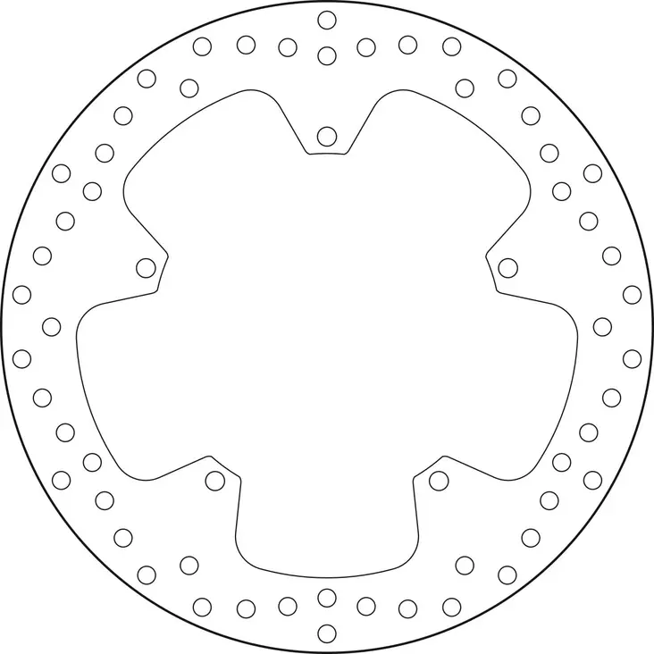 Brembo Serie Oro jarrulevy - Moottoripyörän jarrulevyt - 232-68B407M9 - 1