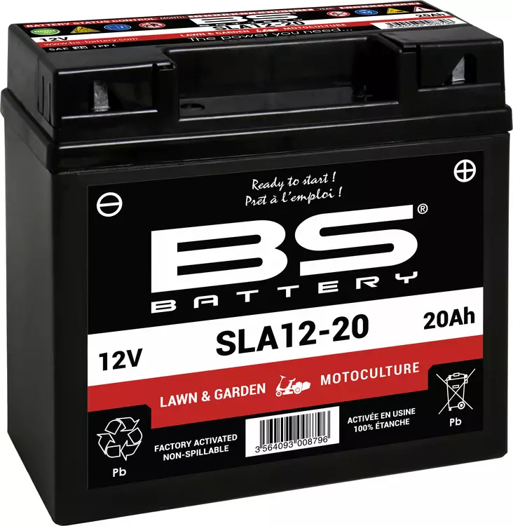 BS Battery SLA12-20 (FA) Lawn & Garden Series - BS akut - 140-300879 - 1