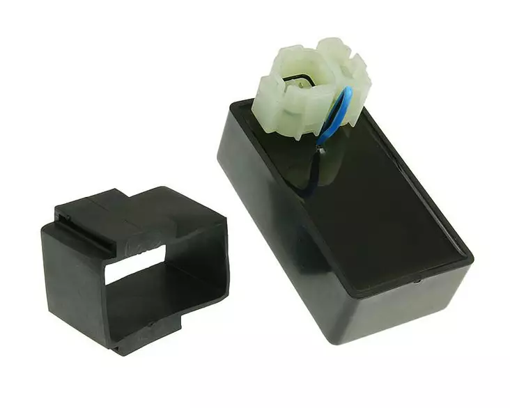 CDI-Laite, 2-napainen pis pistoke, Kiina-skootterit 4-T 50cc HT50QT/QM50QT, (DC) - Mopon CDI-laitteet - 303-0269 - 1