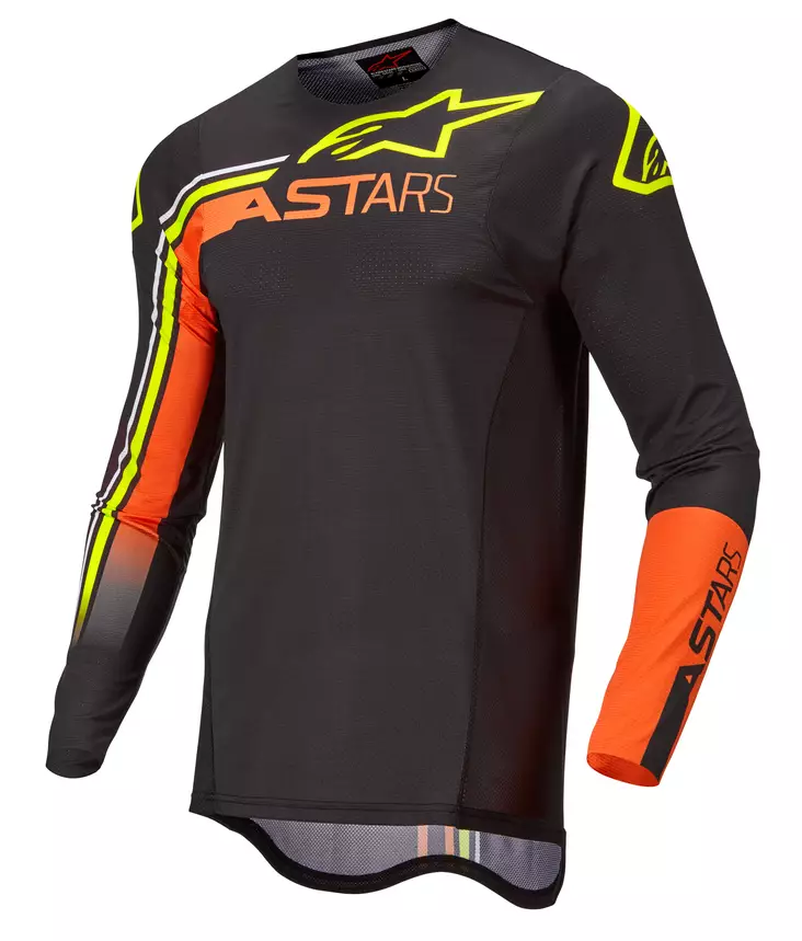 Crossipaita Alpinestars Supertech Blaze, musta/oranssi/keltainen - Crossipaidat - D393929 - 1