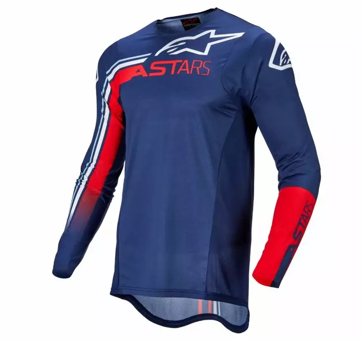 Crossipaita Alpinestars Supertech Blaze, sininen/punainen/valkoinen - Crossipaidat - D393959 - 1