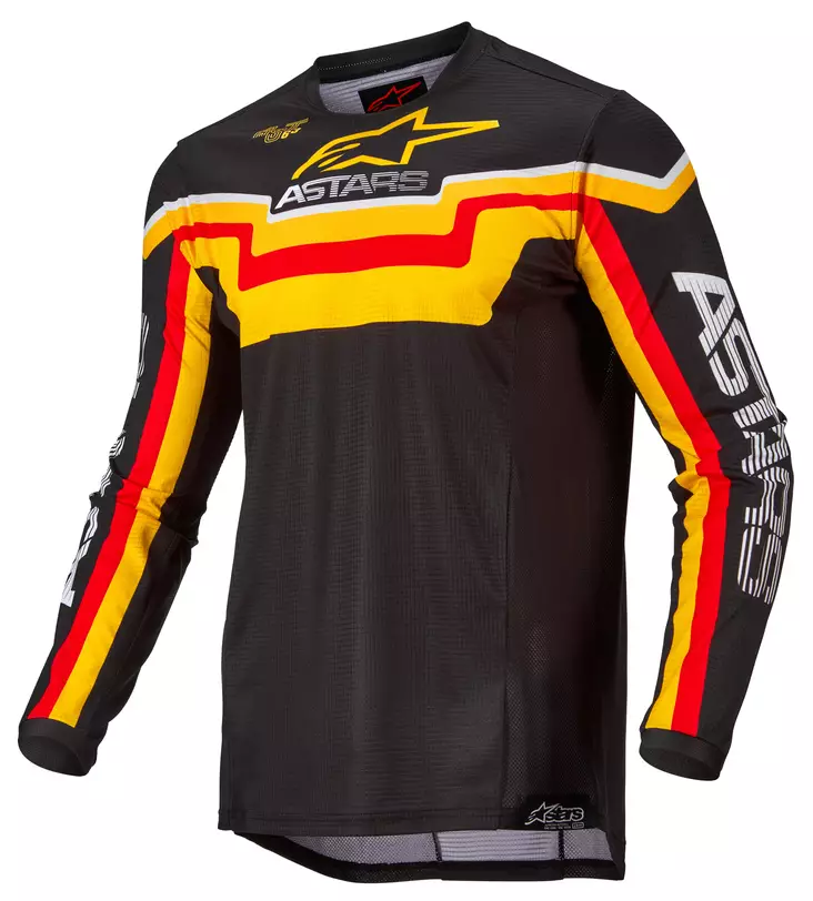 Crossipaita Alpinestars Techstar Quadro, musta/keltainen - Crossipaidat - D394029 - 1