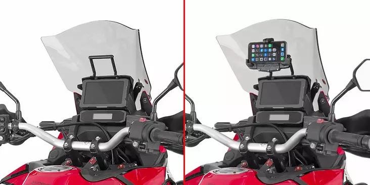 GIVI FAIRING UPP. BRACK. FOR S902A - Moottoripyörän laukkujen lisävarusteet - 324-FB1179 - 1