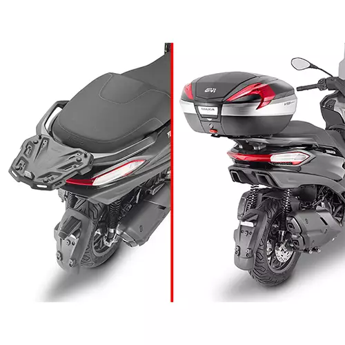 Givi RE.RACK PIAGGIO MP3 HPE400-SPORT-53 - Moottoripyörän laukkujen kiinnikesarjat - 322-SR5619 - 1