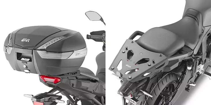 Givi SPEC.RACK YAMAHA TRACER 9 2021 - Moottoripyörän laukkujen kiinnikesarjat - 322-SRA2159 - 1