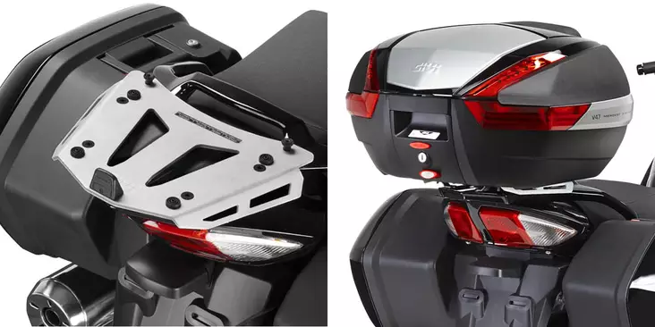 Givi Specific aluminium plate for MONOKEY® boxes FJR1300 06-13 - Moottoripyörän laukkujen kiinnikesarjat - 322-SRA2109 - 1