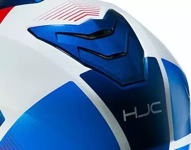 HJC Tuuletus I90 Takaraivo, Mattamusta - Kypärien varaosat - 631-20-49 - 1