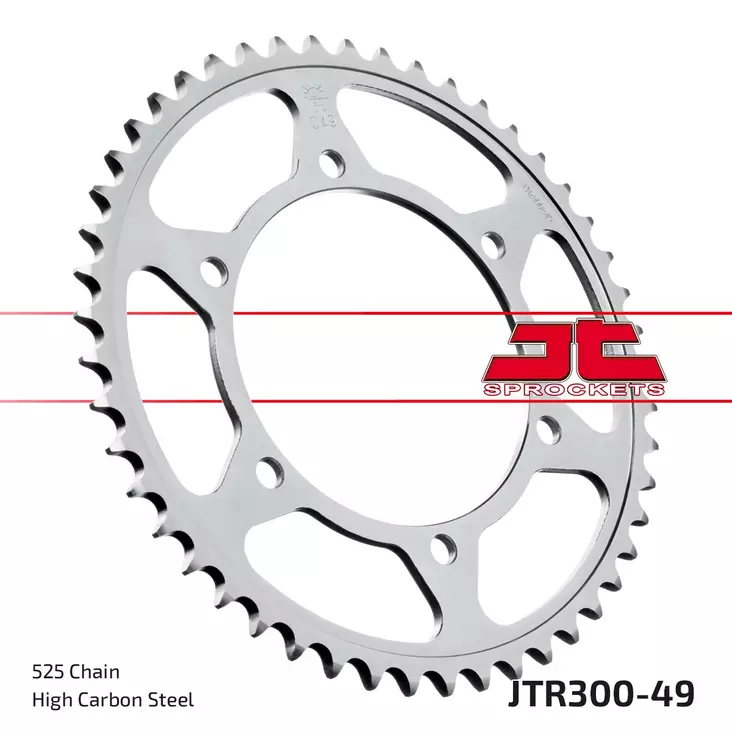 JT Takaratas JTR300.49 - Crossipyörän takarattaat - 274-R300-49 - 1