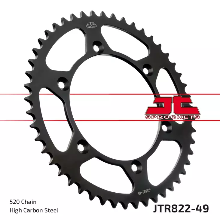 JT Takaratas JTR822.49 - Crossipyörän takarattaat - 274-R822-49 - 1