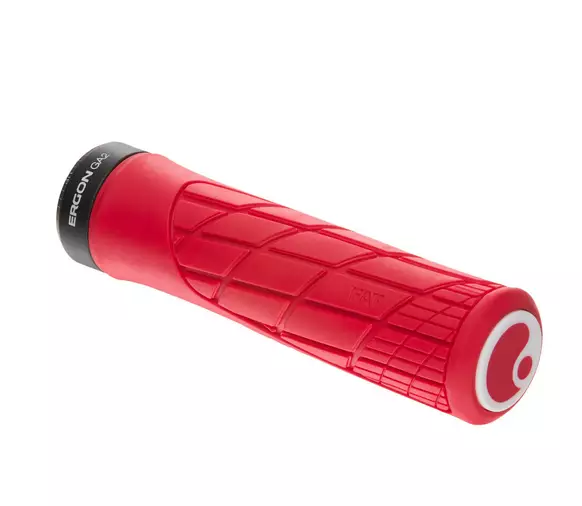 Kädensija Ergon GA2 Fat, punainen, risky red - Kädensijat - 42410189 - 1