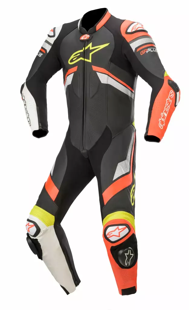 Miesten nahkapuku Alpinestars GP Plus v3, musta/punainen/valkoinen, yksiosainen - MP Nahkapuvut - D323509 - 2