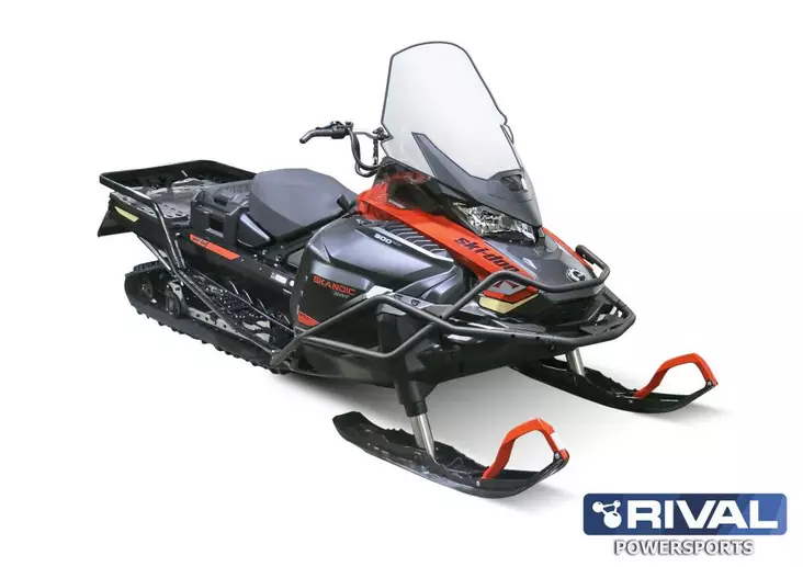 Moottorikelkan etupuskuri Ski-Doo Skandic SWT (Gen4 Wide 24") sis. asennussarjan - Moottorikelkan etupuskurit - 92-7299 - 1