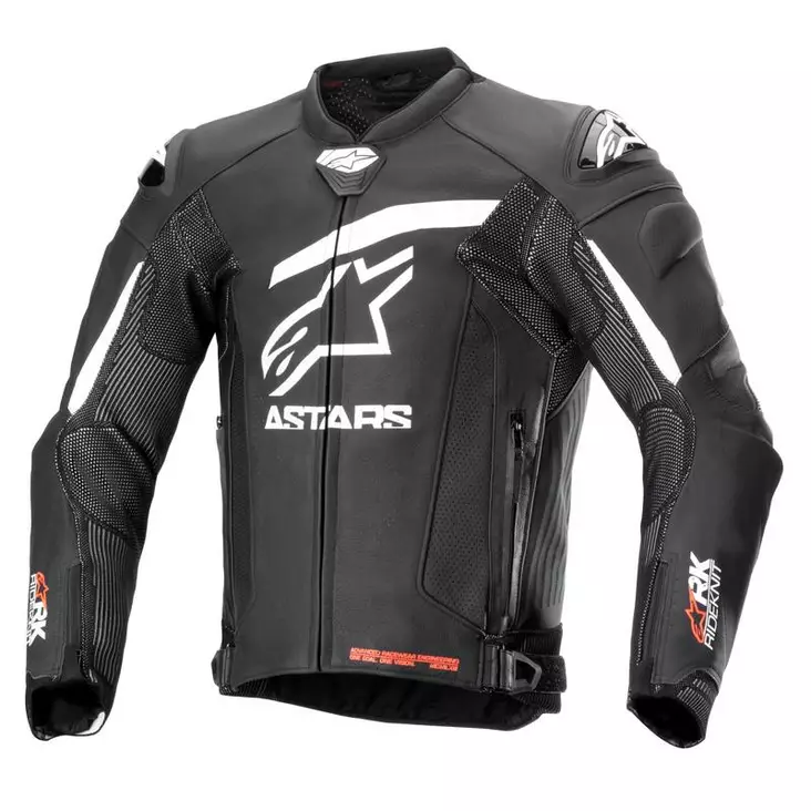 MP-nahkatakki Alpinestars GP Plus R v4 RK, musta/valkoinen - MP Nahkatakit - D489319 - 1