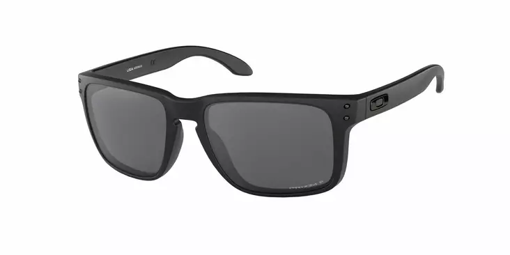 Oakley Holbrook XL sunglasses Matte Black w/ PRIZM Blk Pol - Aurinkolasit - 672-9417-0559 - 1