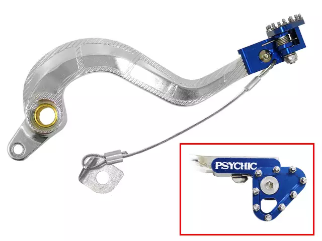Psychic jarrupoljin YZ125/250 97-14 sininen - Crossipyörän polkimet - 394-02109 - 1