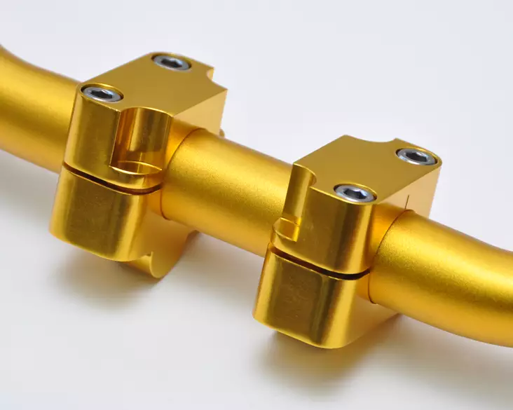 Psychic Kiinnikkeet 28,6mm Gold - Ohjaustangot ja kahvatupit - 38-0033-9 - 1