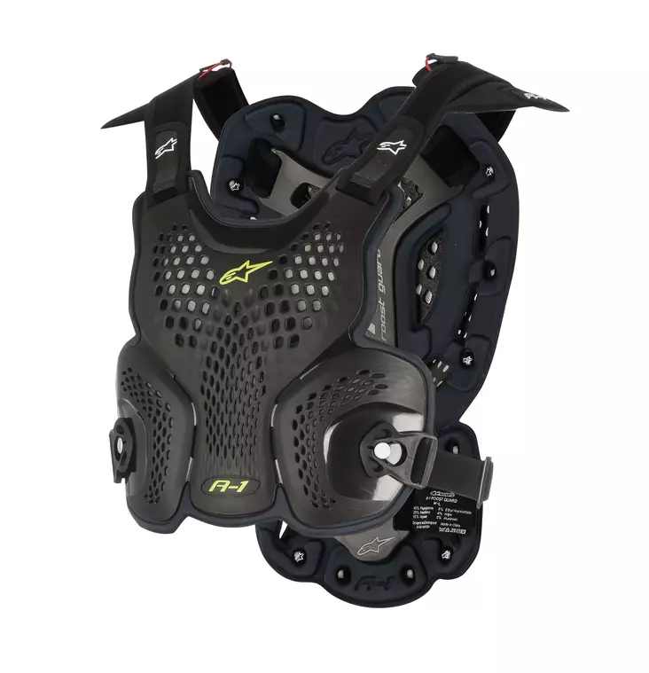Suojapanssari Alpinestars A1 musta - Suojapaidat - D225399 - 3