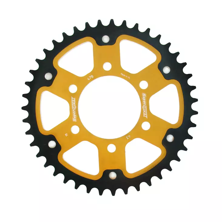 Supersprox Stealth Takaratas Kulta - Moottoripyörän takarattaat - 272-478-RST-46-9 - 1