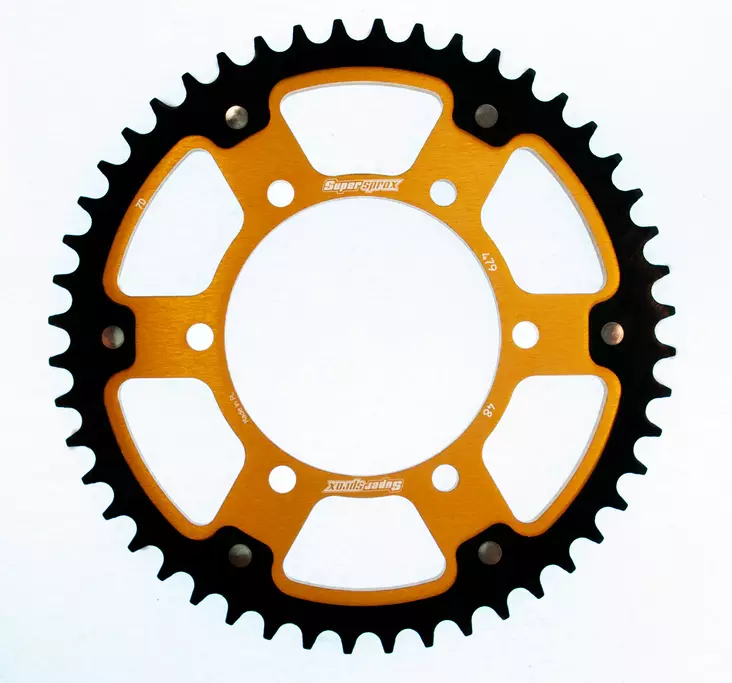 Supersprox Stealth Takaratas Kulta - Moottoripyörän takarattaat - 272-479-RST-45-9 - 1