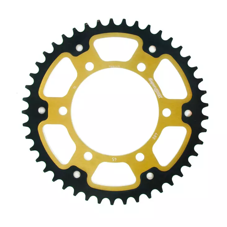 Supersprox Stealth Takaratas Kulta - Moottoripyörän takarattaat - 272-480-RST-45-9 - 1